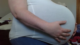 Massive Fake Pregnant Belly Read description for more details